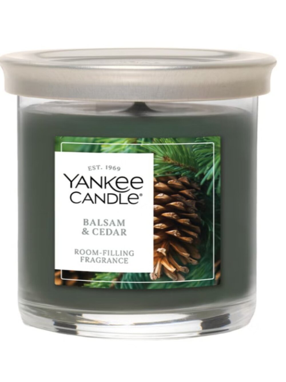 Yankee Candle Small Tumbler | In Balsam & Cedar | 4.3 oz | Brand New